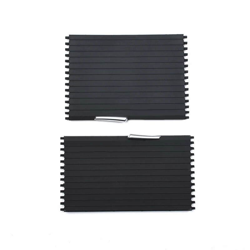 

New Black Assembly Center Console Roller Blind Cover For BMW X5 X6 E70 E71 Part
