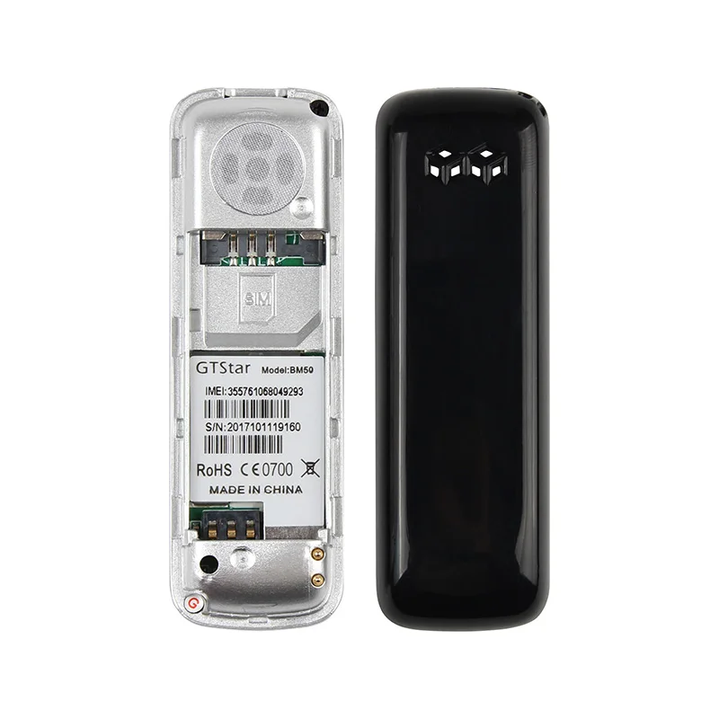 5 шт./партия MOSTHINK GTstar BM50 небольшой размер соединяющийся с сотовым телефоном по Bluetooth 0,66 дюймов мобильный телефон 300 мАч Мини беспроводной