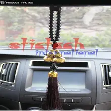 DHL или FedEx 100 шт Универсальный позолоченный 2 тыквы Фортуна Бао, автомобильные аксессуары в мире автомобиль кулон новейший