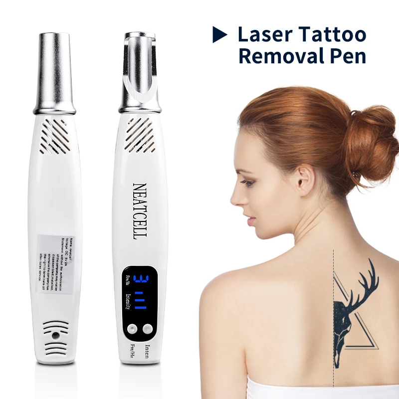 

Picosecond Laser Pen Blue Light Therapy Pigment Tattoo Scar Mole Freckle Removal Dark Spot Remover Machine Skin Care Device