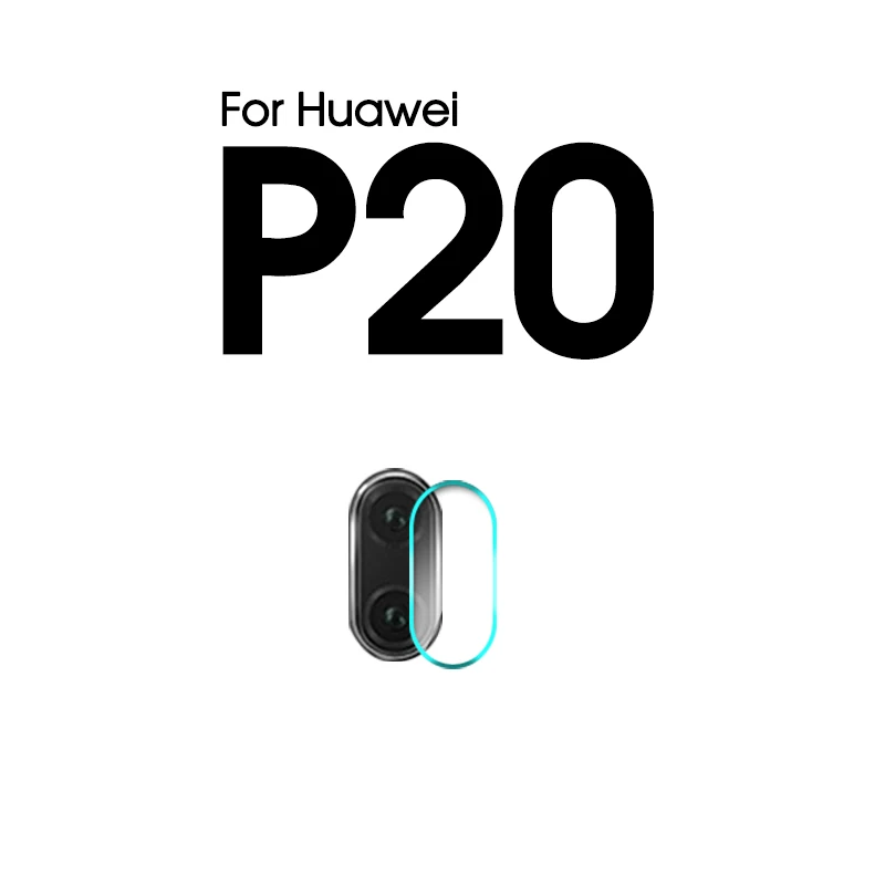 Закаленное стекло для объектива камеры Huawei P20 Lite P30 Lite Mate 20 Lite P Smart P20 Pro P30Pro Nova 3 3i Защитная пленка для экрана - Цвет: For P20