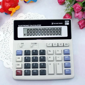 

Etmakit New Arrival Big Buttons Office Calculator Large Computer Keys Muti-function Computer Battery Calculator