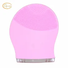 Водонепроницаемый портативный Ультра звуковой очиститель для лица электрическая Очищающая щетка для лица звуковой Массаж Уход за кожей спа красота очищающее устройство