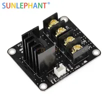 Módulo de alimentação de cama aquecida/módulo de expansão mosfet inc 2pin ligação com cabo para anet a8 a6 a2 rampas 1.4