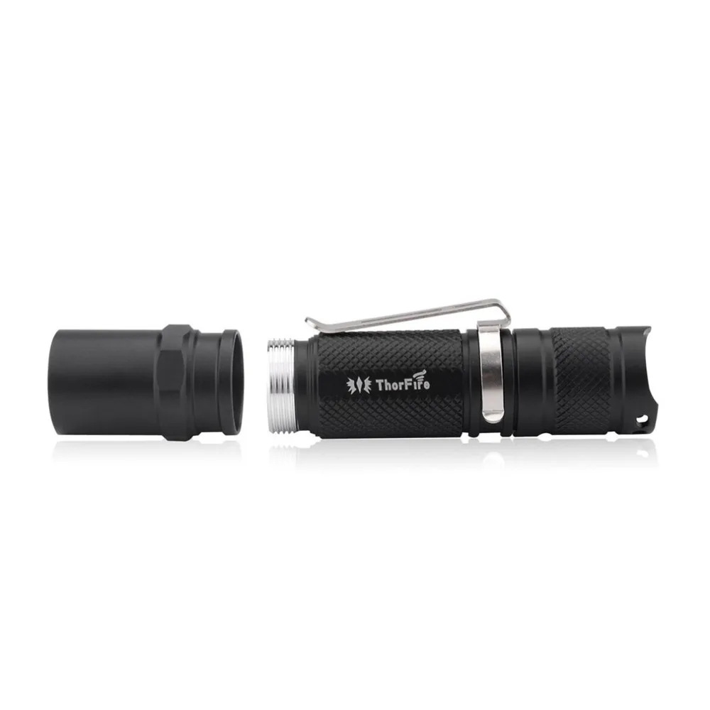 Мини фонарик Professional EDC Тактический свет с стробоскопом компактный TG06S работает на