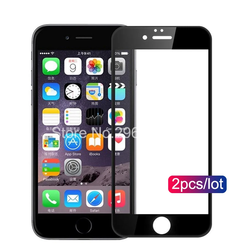 Защитное стекло для apple iphone 6 7 8 plus 7plus 6S защитная пленка 2 шт./лот|Защитные стёкла и