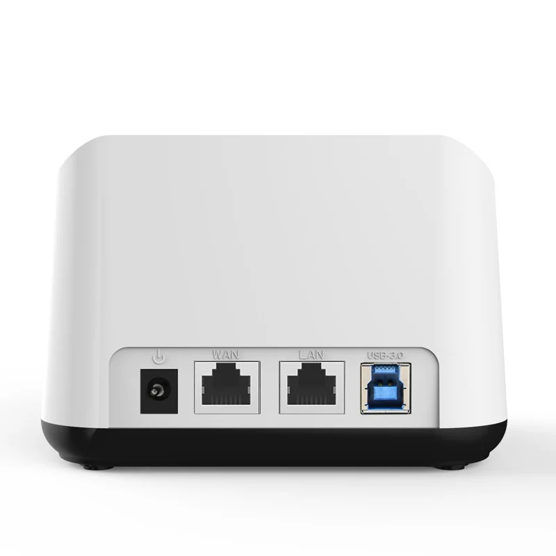 WiFi HDD Docking Station External USB Ports Card Reader Extension Personal LAN Storage Wireless Data Transmit 3