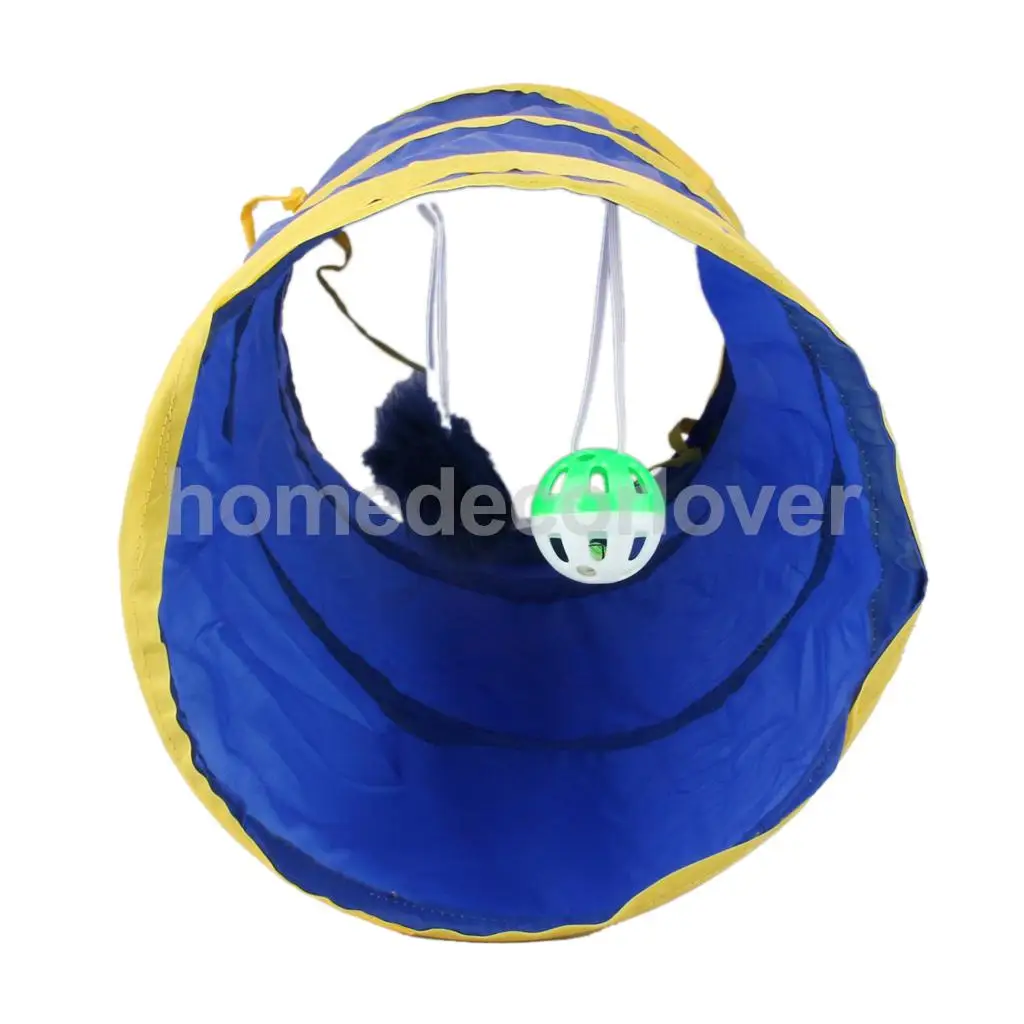 Pop Up Cat Dog Pet Favor Play Tunnel Exercise Activity Toy Camouflage