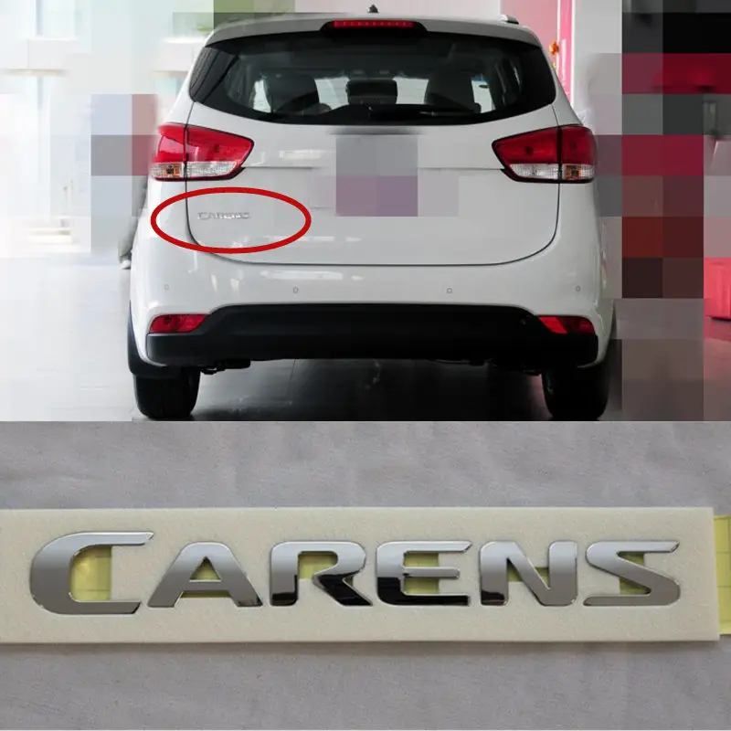 

Genuine Rear Trunk Tailgate Logo Emblem for KIA Rondo CARENS 2013+ Rear Trunk Lid Logo Emblem badge 86310A4000 86310 A4000