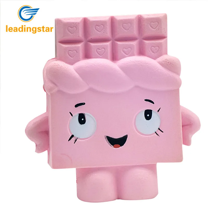 RCtown لطيف Kawaii لزج لينة الشوكولاته بطيئة الارتفاع لعبة للأطفال الكبار يخفف الإجهاد القلق خزانة الديكور zk25