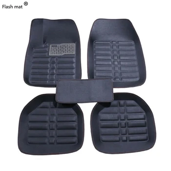 

Flash mat Universal car floor mats for Chrysler 300C Grand Voyager Sebring car styling auto accessories car carpet cover Styling