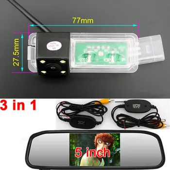 

For Volkswagen Golf 7 MK7 Passat CC Scirocco Lamando car Reverse Parking Rear View Wireless GPS DVD DVR Camera Mirror Monitors
