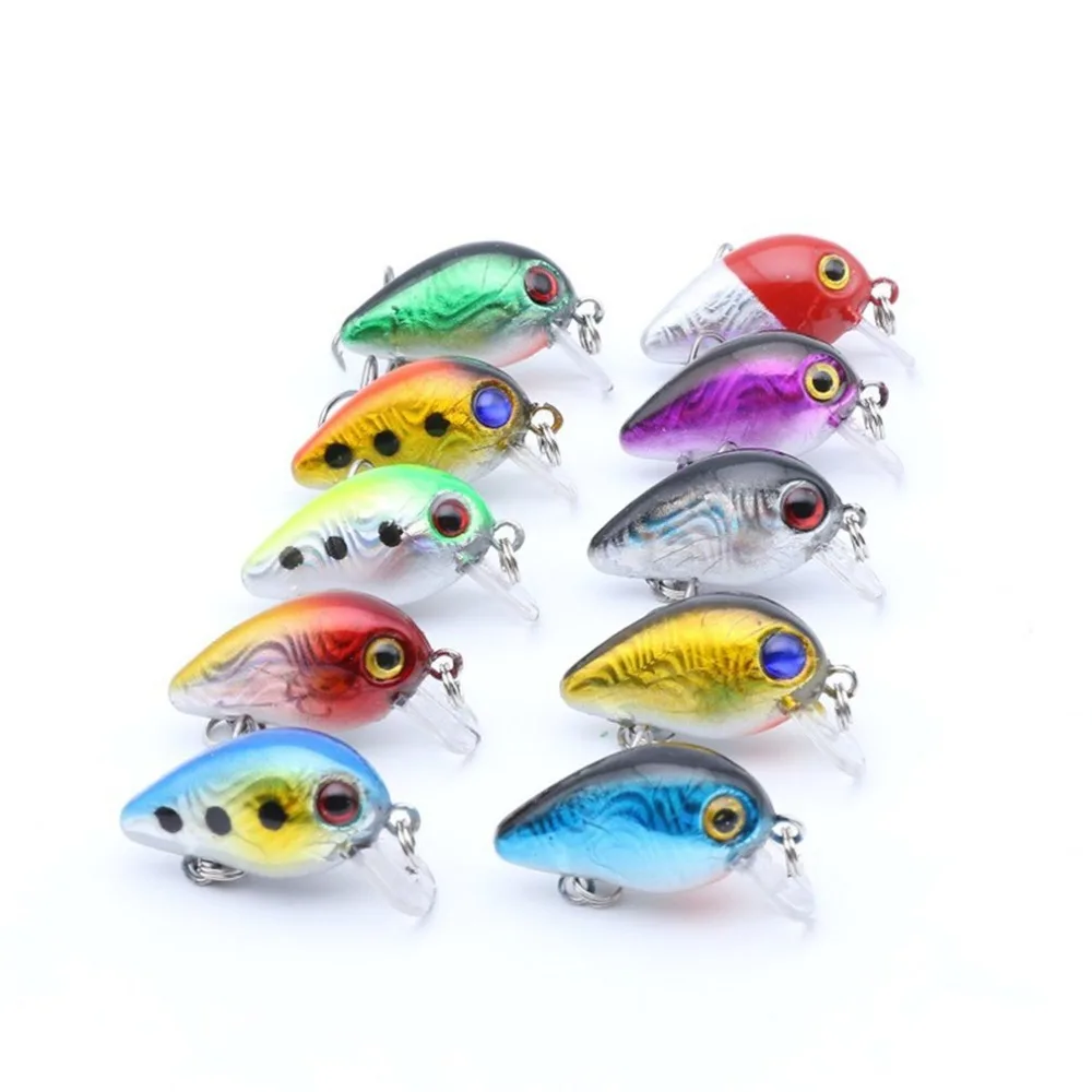 5Pcs Fishing Lures Float Premium Tackle 1.5g 3cm Fishing Wobblers