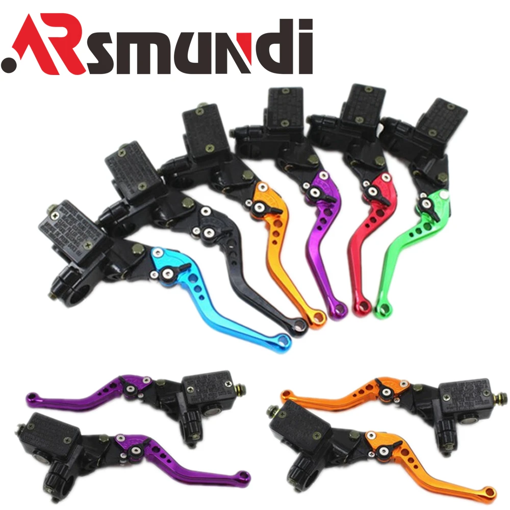Motorcycle Brake Clutch Pump Lever Hydraulic Master Cylinder Racing