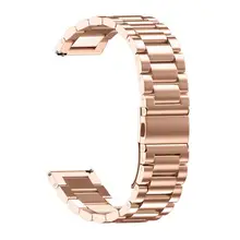Универсальный розовое золото петля Нержавеющая сталь ссылка ремешок для часов для часовых ремешков раскладывающейся застежкой SP08 Перевозка груза падения