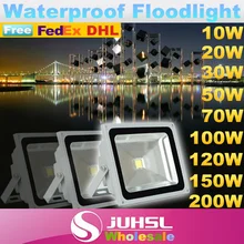 10 Вт 20 Вт 30 Вт 50 Вт 70 Вт 90 Вт 100 Вт 120 Вт 150 Вт 200 Вт, светодиодный прожектор, наружная лампа, Уличные светильники, светодиодные прожекторы, рекламная лампа