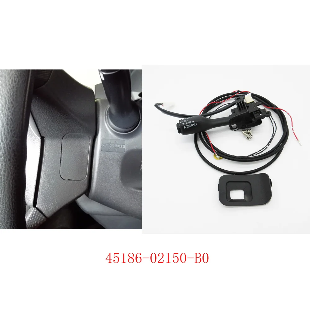 Круиз Управление переключатель 45186-02150-B0 45186-42030 для Toyota RAV4 2009-2013 Corolla 2007-2012 84632-34017 84632-34011 90159-50199