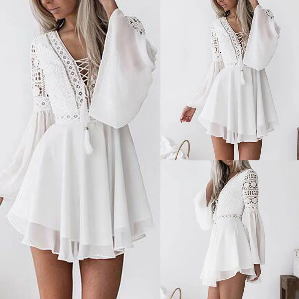 Women Lace Bodycon Cocktail Party