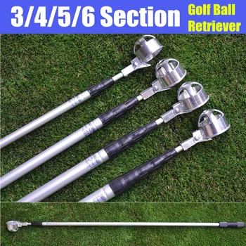 

4 Types Outdoor Sports Golf Ball Picker Grabber Retractable Aluminum Shaft Scoop Telescopic Pick Up Tool Golf Training Aids