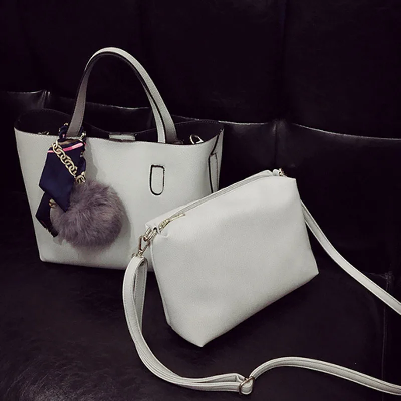 Женская сумка из мягкой искусственной кожи Wobag женская через плечо двух частей