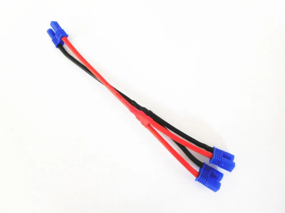 Hubsan X4 H501S батарея EC2 разъем параллельный кабель RC Quadcopter запасные части 16AWG