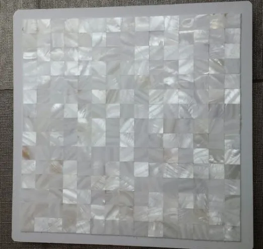 shell mosaic pure white 2cm gap_2