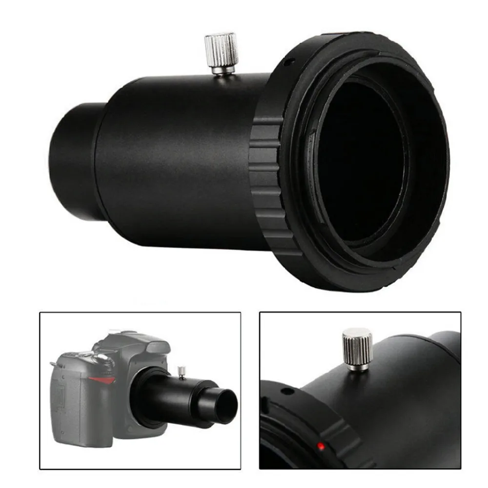 

Aluminum T2 Adapter Telescope Extension Tube 1.25 inch Telescope Mount Adapter Thread T-Ring For Canon EOS Camera Accessories