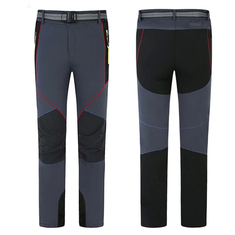 Iemuh marca Sport hombres mujeres Pantalones de senderismo impermeable transpirable de secado rápido Pesca escalada Pantalones unisex trekking Pantalones
