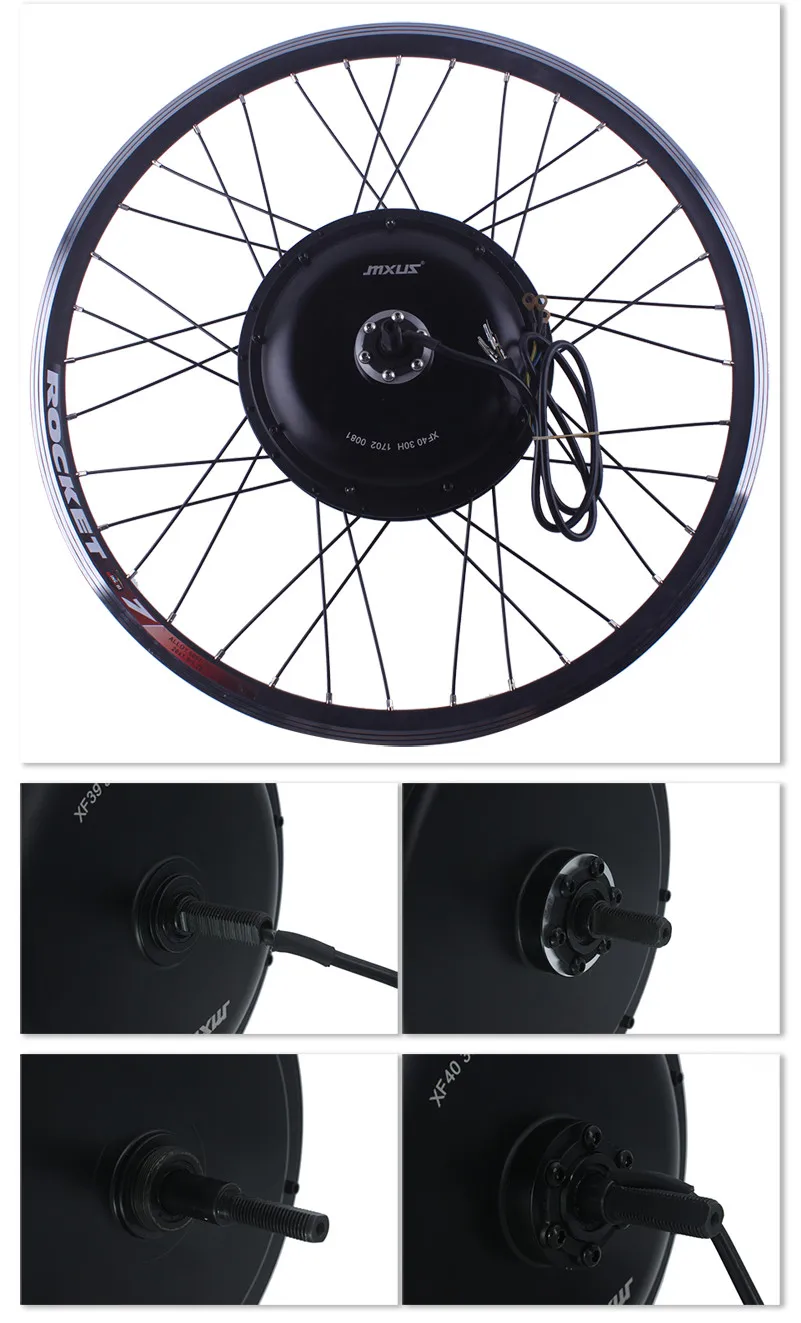 Cheap 48V 1000W Motorized Wheel Direct Drive Hub Motor wheel MXUS Brand 20" 24" 26" 27.5" 700C Optional XF39 30H XF40 30H freehub 12 Cheap 48V 1000W Motorized Wheel Direct Drive Hub Motor wheel MXUS Brand 20" 24" 26" 27.5" 700C Optional XF39 30H XF40 30H freehub 12