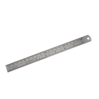 

Perfect-Stainless Steel 20cm 8 Inch Metric Straight Ruler Measuring Tool