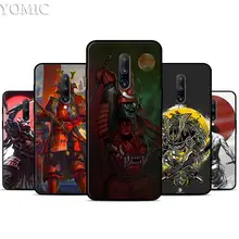 Japanese Samurai Silicone Case for Oneplus 7 7Pro 5T 6 6T Black Soft Case for Oneplus 7 7 Pro TPU Phone Cover