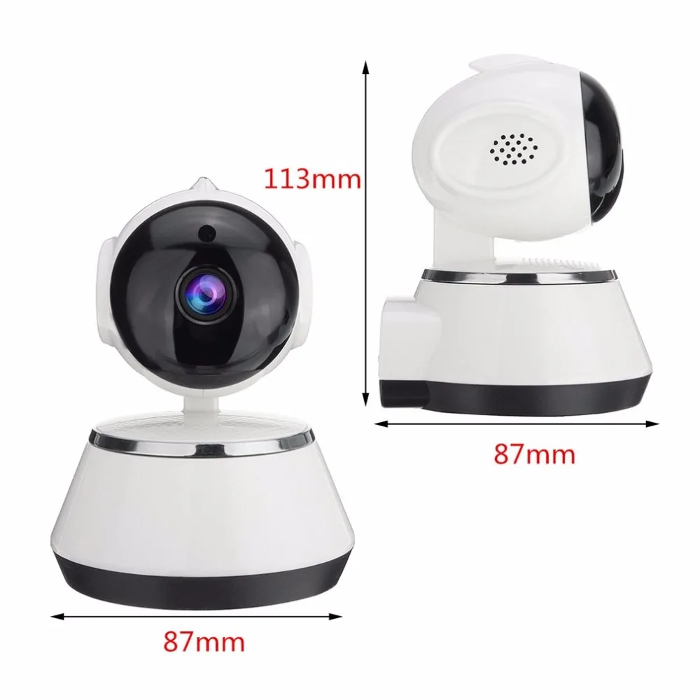 720P HD Wireless Wifi IP Camera Home Security Surveillance Camera 3.6mm Lens Wide Angle Indoor Camera Support Night Vision