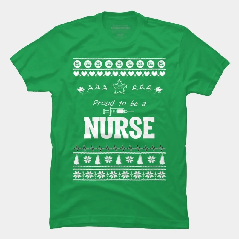 Merry Christmas Nurse T Shirtin TShirts from Men's Clothing on