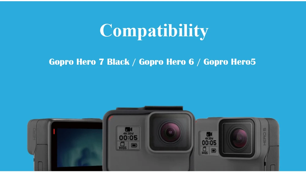 Для GoPro Hero 5/6/7 Blcak батарея с тремя портами USB зарядное устройство Комплект для Go Pro Hero 7 6 5 черный экшн Спортивная камера аксессуары