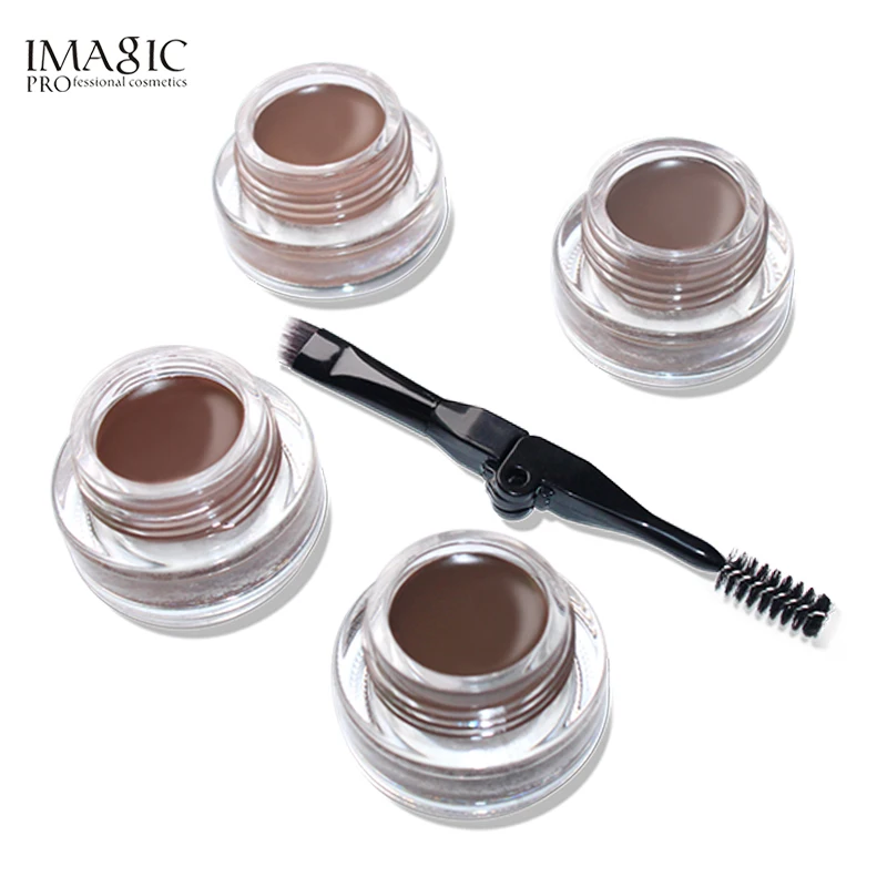 

IMAGIC Professional Natural Eyebrow Gel 6Colors Waterproof Brow Tint Cosmetic Longlasting Eyebrow Pomade Gel Maquiagem Makeup