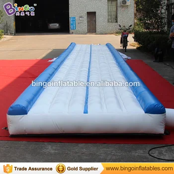 

Free shipping 12X2m Inflatable Gymnastics mats hot sale fitness sport mats with blower for sport event 2018 made in China