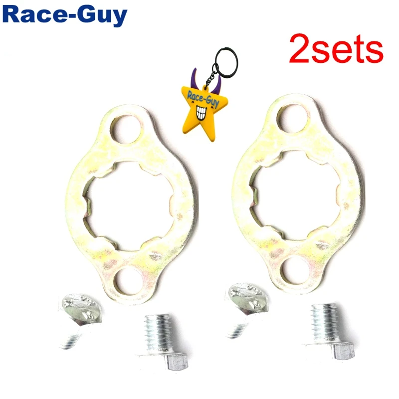 

2sets 20mm Engine Sprocket Retainer Plate Locker For Chinese ATV Quad 4 Wheeler Pit Dirt Trail Bike Motorcycle