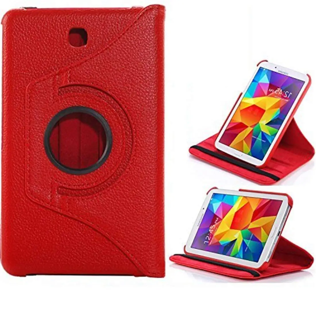 for Samsung Galaxy Tab 4 8.0 T330 T331 Case 360 Rotating PU Leather for