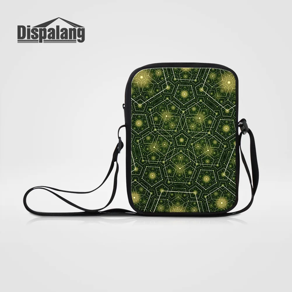 

Dispalang Personalized Design Geometry Canvas Kid Shoulder Bags For Traveling Men Women Casual Daily Crossbody Bag Drop Shipping