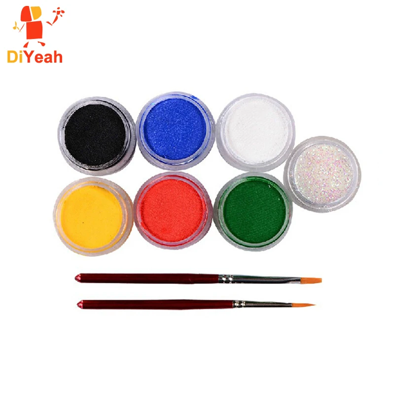 Face Painting Body Makeup Pinturas Maquillaje Pintura Water Activated  Eyeliner Christmas Halloween Kids Party Tools - Body Paint - AliExpress