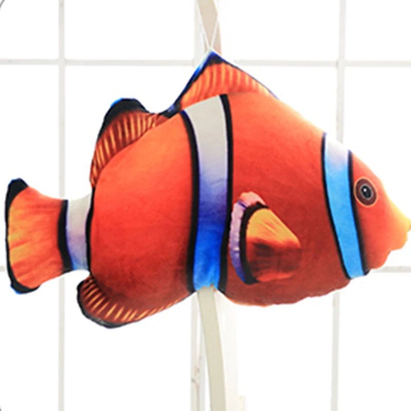 Plush Underwater World Simulation Tropical Fish Dolls Toys Stuffed