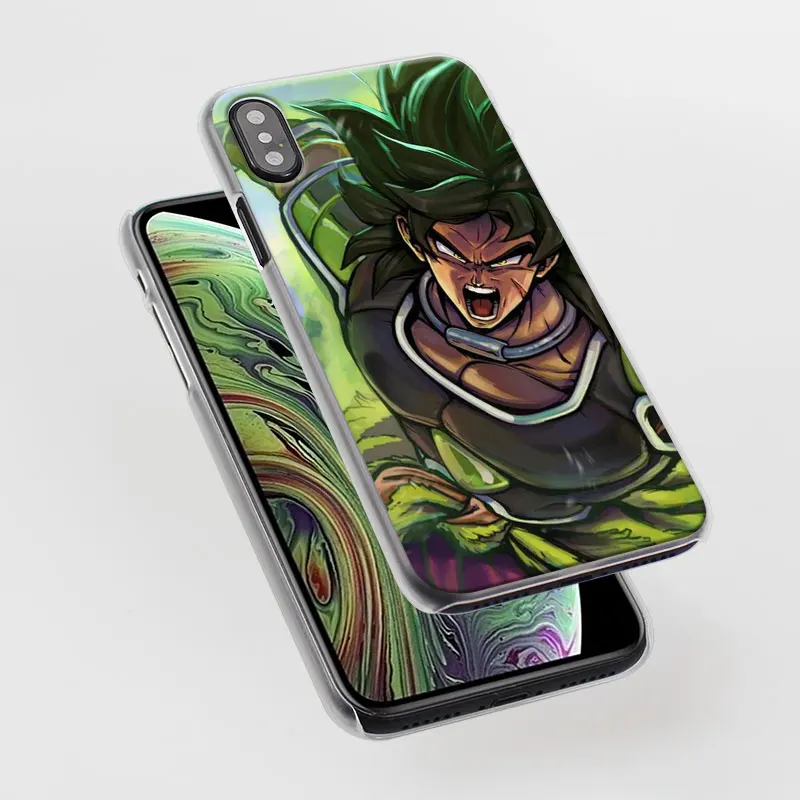 Dragon Ball Saiyan Goku Vegetto Broly чехол для телефона для Apple iPhone X XR 7 8 Plus 6 6s Plus XS MAX 11 Pro Max SE чехол для телефона Coque