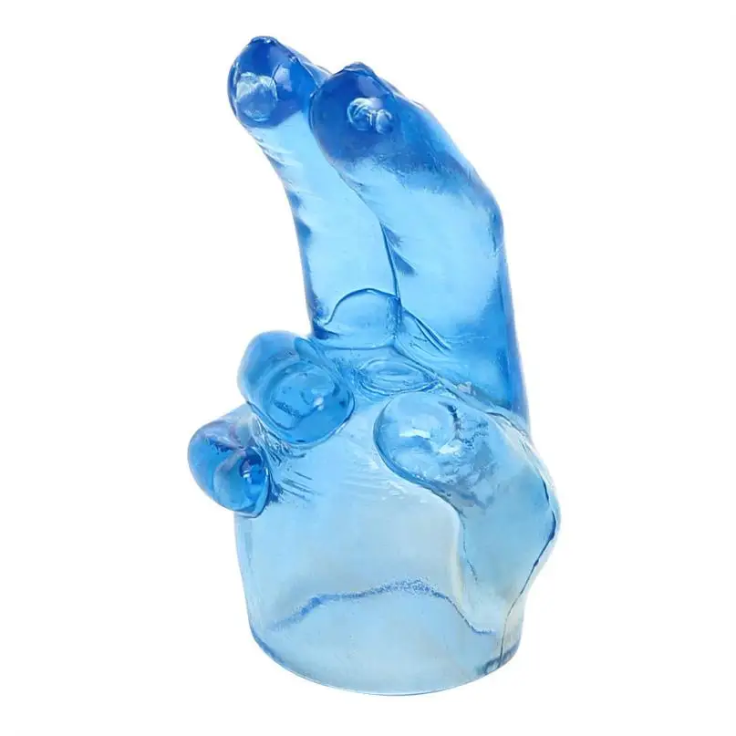 Hot Erotic Female Masturbator G Spot Av Head Finger Massager Sex Toy