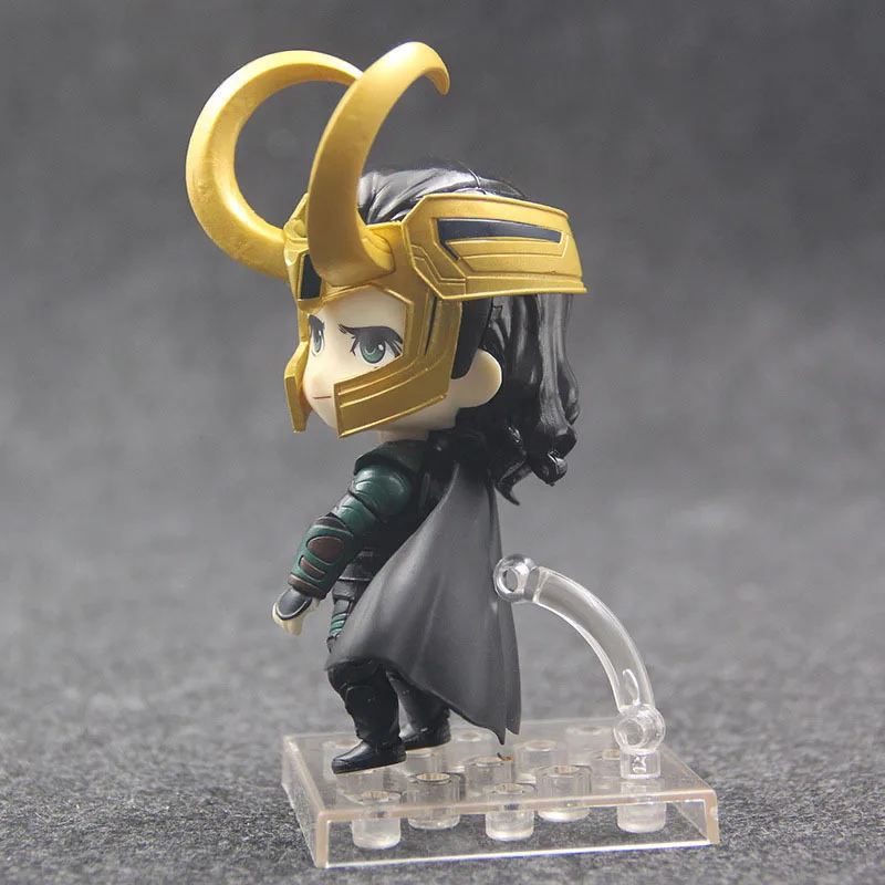 10 см Marvel Мстители Loki Nendoroid 866 фигурка ПВХ игрушки коллекция кукла аниме мультфильм модель для друга подарок