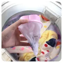 4*Washing Machine Laundry Filter Bag Home Floating Lint Hair Catcher Mesh Pouch