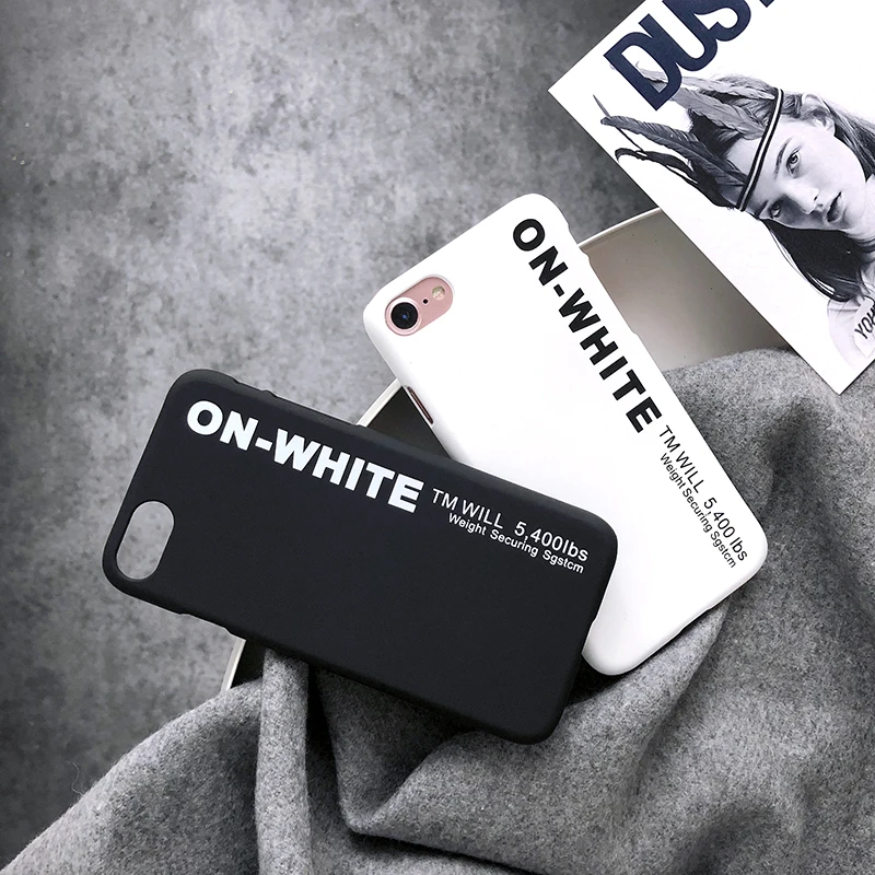 

Hot Fashion red/white/black Matte Hard cover case For iphone 6 6Plus 7 7 plus 8 8Plus X popular high quality phone cases