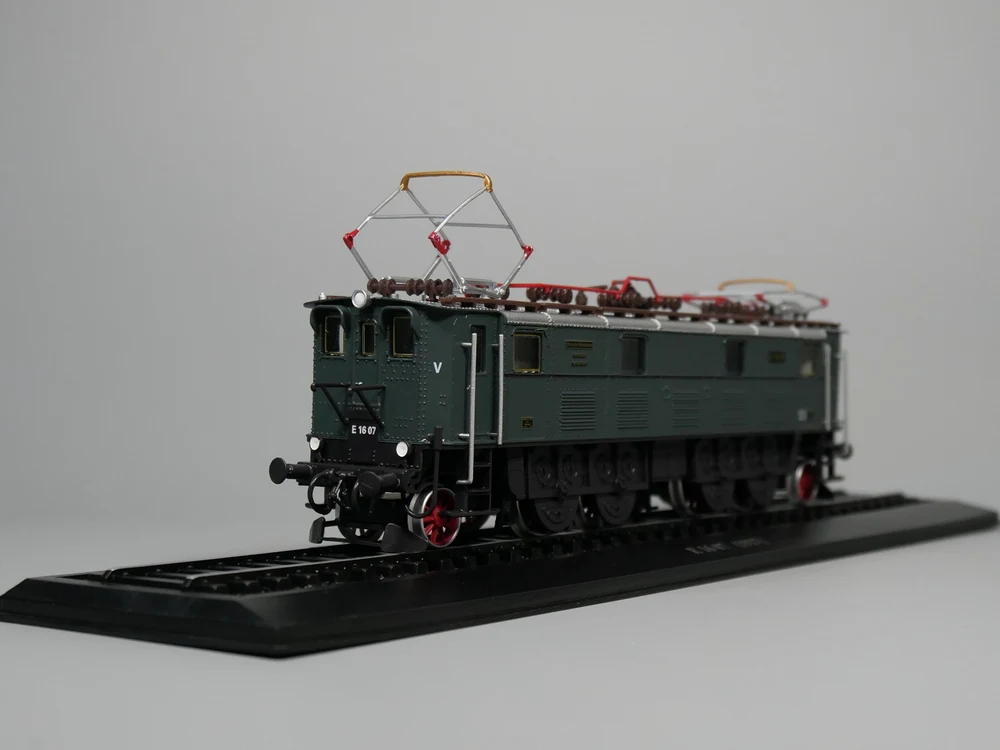 Модель в масштабе Ho Atlas 1:87 поезд E16 07 1927 литая модель поезд|diecast model trains|1:87 traindiecast