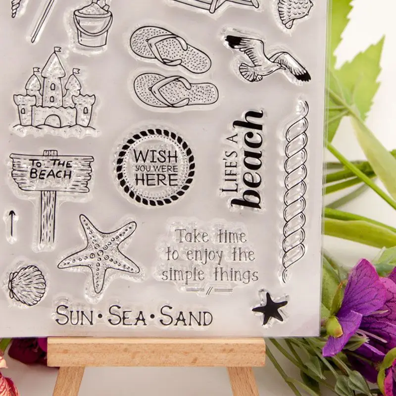 DIY Transparent Silicone Clear Stamps/Seal Scrapbooking Embossing Album DecoFBB DIY Transparent Silicone Clear Stamps/Seal Scrapbooking Embossing Album DecoFBB