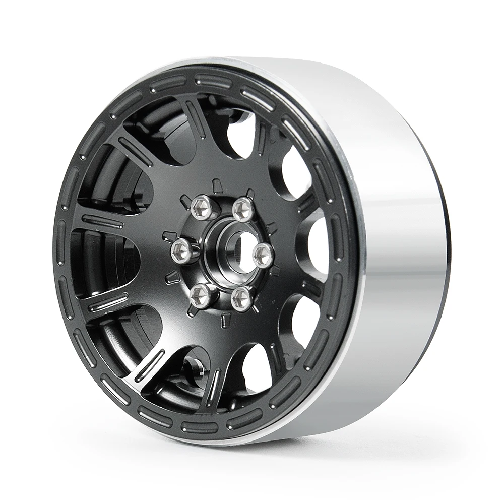 2,2 дюймов Beadlock Колесные диски#25 tide цвет для Axial Wraith 90018 1/10 RC Гусеничный