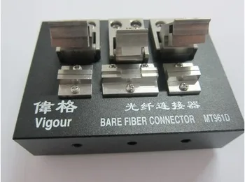 

Vigour MT961D High Precision Bare Fiber Connector V-Groove fiber optic connector MT-961D bare optical fiber connecting tool